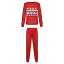Hot Sall Family Matching Christmas Pajama Sets Xmas Mother Daughter Dad Son Match Pajamas Cotton Kids Pjs Women's Sleepwear