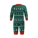 2025 Christmas Family Pajamas Set Green Family Look Matching Adult Women Mom Me Kids Xmas Clothes Sleepwear Baby Romper Outfits