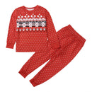 Hot Sall Family Matching Christmas Pajama Sets Xmas Mother Daughter Dad Son Match Pajamas Cotton Kids Pjs Women's Sleepwear