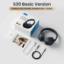 🎧 Haylou S30 Bluetooth 5.4 | Headphone Over-ear com ANC, 80h Bateria, Som HD