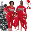 Hot Sall Family Matching Christmas Pajama Sets Xmas Mother Daughter Dad Son Match Pajamas Cotton Kids Pjs Women's Sleepwear