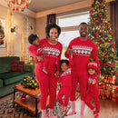 Hot Sall Family Matching Christmas Pajama Sets Xmas Mother Daughter Dad Son Match Pajamas Cotton Kids Pjs Women's Sleepwear
