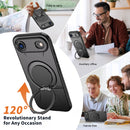 Capa Anti-Choque iPhone 17/16/15/14/13/12 Pro Max - Proteção Premium TPU+PC