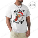 T-Shirt Natal Sarcástica Retro - Pai Natal Divertido Homem Mulher Festa