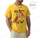 T-Shirt Natal Sarcástica Retro - Pai Natal Divertido Homem Mulher Festa