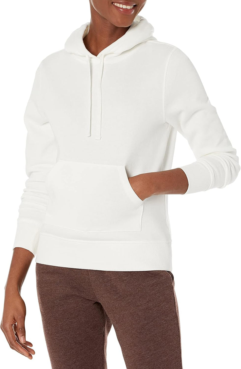 Hoodie Fleece Feminina com Capuz - Pullover Casual Confortável