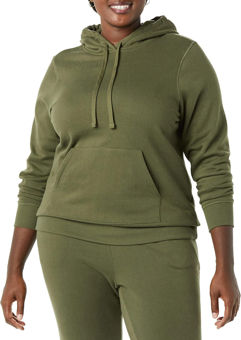 Hoodie Fleece Feminina com Capuz - Pullover Casual Confortável