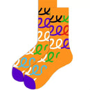 Meias Natal Outono Inverno 1 Par - Pai Natal Árvore Rena Algodão Presente