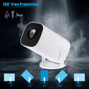 2024 4K Projector EU Android 11 Dual Wifi6 200 ANSI Allwinner H713 BT5.0 1080P 1280*720P Home Cinema Outdoor Portable Projetors
