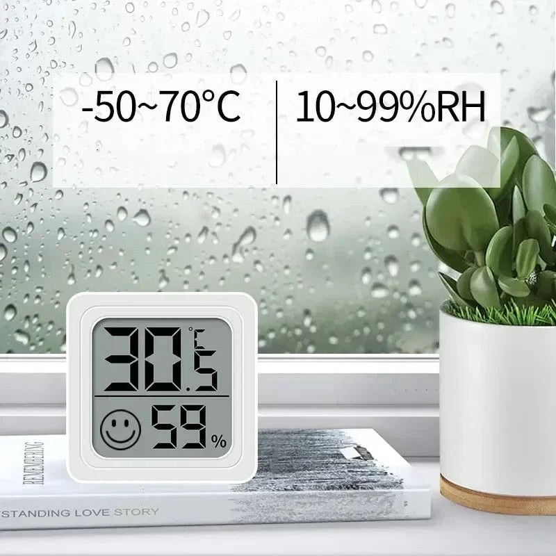 Termómetro Digital Xiaomi Mini LCD 1/4pcs - Higrómetro Temperatura Humidade Interior