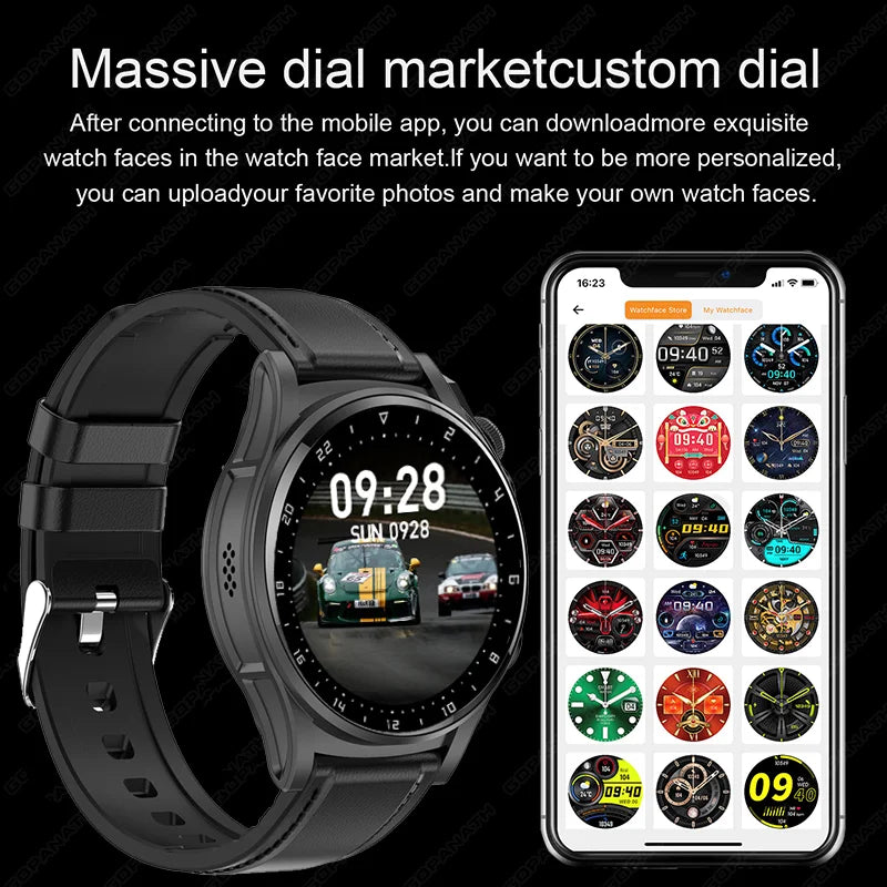 DAORKOW New 2 IN 1 Smart Watch TWS Earphone NFC Heart Rate Blood Oxygen Fitness Tracker Sport Watch Wireless Call Smartwatch Men