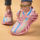 Ténis Femininos Running Verão Mesh Respirável - Leves Amortecimento Corrida Desporto