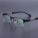 Óculos Meia Armação Anti-Luz Azul - Fashion Transparentes Confortáveis Anti-Radiação