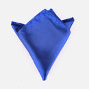 Lenços de Bolso Masculinos Luxo - Cores Sólidas Branco Preto Vermelho Poliéster 22x22cm