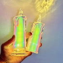 Vela LED Rosa Romântica Sem Chama - Decoração Dia Namorados e Casamentos