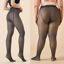 Leggings Térmicas Tamanho Grande Inverno - Forradas Quentes Collants Grossas