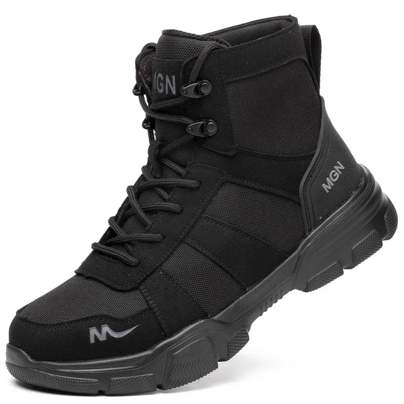 Sapatos Segurança Biqueira Aço - Ténis Trabalho Leves Indestrutíveis