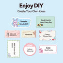 Rolo de Etiquetas Térmicas Adesivas Niimbot 2 Polegadas - Papel Colorido Impermeável para Impressora B1 B21