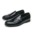 Sapatos Formais Masculinos Couro Premium - Mocassins Elegantes Casamento
