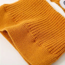 1pc Winter Cartoon Animal Knit Hat with Ear Flaps for Boys, Polyester Thermal Lined Hood, Christmas Outdoor Hiking Warm Cap