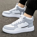 Ténis Desportivos Cano Alto Leves - Unissexo Casual Caminhada Confortáveis