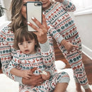 Pijamas Natal 2025 Família - Conjunto 2 Peças Estampado Body Bebé Xmas