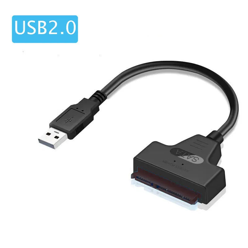 Cabo Adaptador SATA para USB 3.0 - 6 Gbps HDD SSD 2.5" Disco Externo