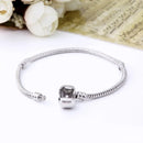 Handmade Original Fine Jewelry 925 Sterling Silver Charm Bracelet Soft Smooth Snake Bone Bracelets for Women