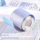 Bloco 256 Notas Adesivas Destacáveis - Post-it Totalmente Adesivo 8 Formatos para Escritório Estudante Casa