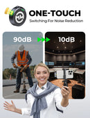 Microfone Lapela Hollyland Lark M2 - Sem Fios Cancelamento Ruído