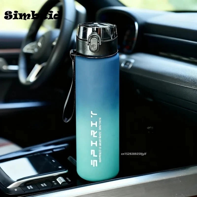 Garrafa Desportiva 800ml - Escala Tempo Anti-Fugas