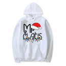 Hoodie Natal Casal Y2K Mrs/Mr Claus - Sweatshirt Matching Couple Xmas