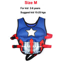 Colete Natação Bebé Profissional - Flutuador com 2 Placas para Aprender a Nadar