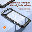 Capa Transparente Anti-Amarelamento iPhone 17/16/15/14/13/12 Pro Max - Proteção Premium