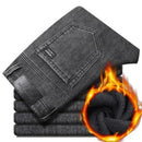 Jeans Masculinas Pretas Slim Fit - Elásticas Retas Business Vintage