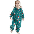 Pijama Natal Flanela Criança - Roupa Dormir Quente Inverno Menino Menina 1-6T
