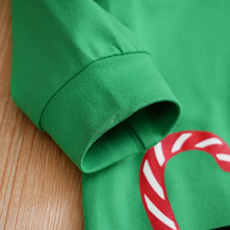 Fato Elfo Natal Bebé - Roupa Confortável Macia 0-18M Manga Comprida Jumpsuit