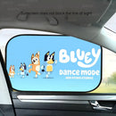 Protetor Solar Infantil Bluey - Cortina UV para Janela do Carro