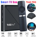 Box TV Android 16 TX60 PRO - 4K WiFi Dual 2.4G/5G Leitor Multimédia 16GB/256GB 2025