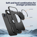 Capa Anti-Choque iPhone 17/16/15/14/13/12 Pro Max - Proteção Premium TPU+PC