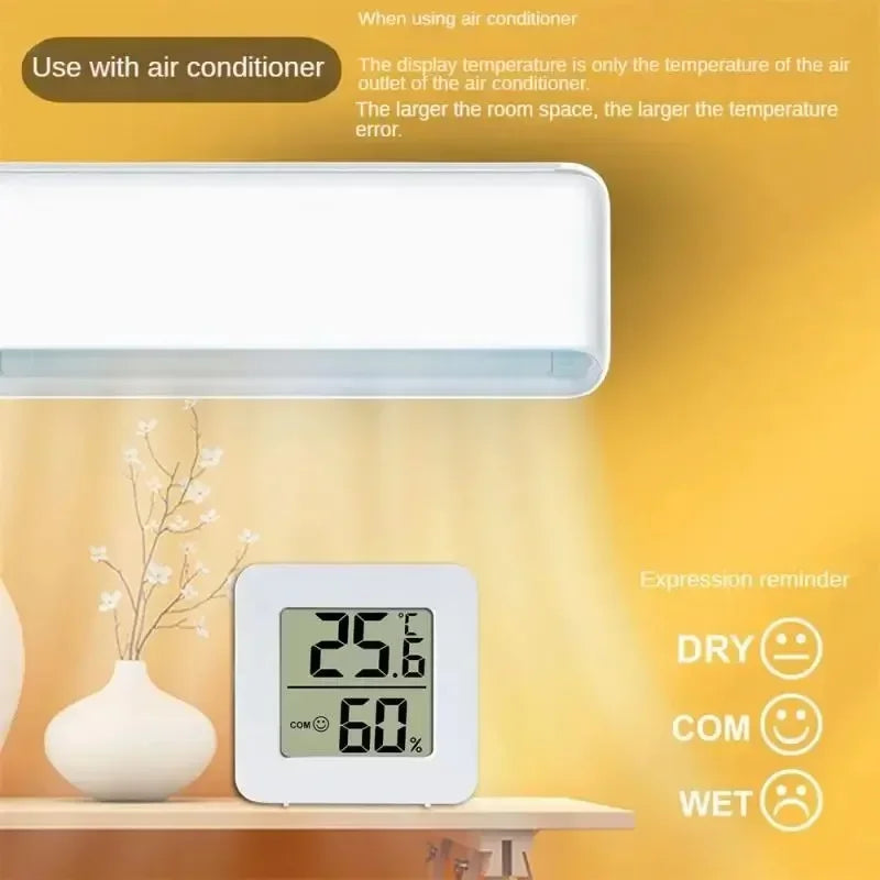 Termómetro Digital Xiaomi Mini LCD 1/4pcs - Higrómetro Temperatura Humidade Interior