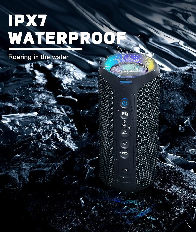 Coluna Bluetooth Ortizan 40W - Portátil 30h IP7
