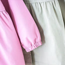 Casaco Menina Primavera Outono - Capuz Manga Comprida Flores Laço