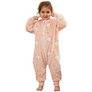 Cute Flannel Children Baby Sleeping Clothes Winter Warm Pajamas Sleepwear Christmas Pajamas For Girls Boys Kids 1-6T