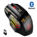 Rato Bluetooth Recarregável Gaming 5500 DPI - Wireless Ergonómico PC Laptop iPad