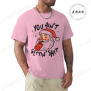 T-Shirt Natal Sarcástica Retro - Pai Natal Divertido Homem Mulher Festa