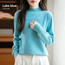 Camisola Malha Feminina Outono Inverno - Gola Redonda Casual Fashion