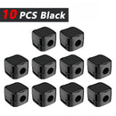 Clips Magnéticos para Cabos - Organizador Ajustável Secretária