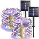 Luzes LED Solares 7M/12M/22M/32M - Guirlanda Decorativa À Prova de Água para Jardim e Festas