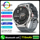 Smartwatch GPS Desportivo 1.85" AMOLED - Bateria 710mAh com Bluetooth
